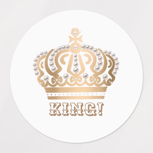 Eigen koninklijke labels (Design 1)