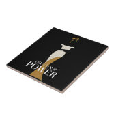 Eigen kracht: een portret van vertrouwen en genade tegeltje (Zijkant)