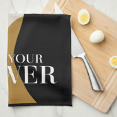 Eigen kracht: een portret van vertrouwen en genade theedoek (Quarter Fold)