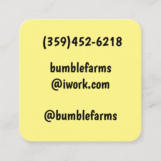 Eigen label Apiary RAW HONEY (Achterkant)