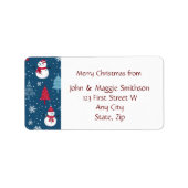 Eigen label kerstboomscène (Voorkant)