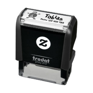 Eigen label Kinderen Zelfinktende Stempel