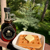 Eigen label met Maple Syrup Gold en Black Maple Le