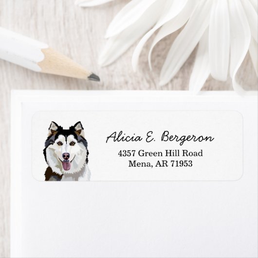 Eigen label retouradres (Insitu)