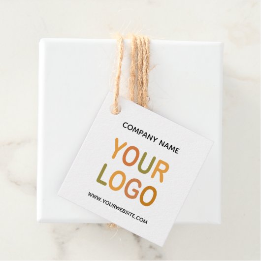 Eigen label voor bedrijfspromo-Logo - Label ophang (In situ)