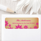 Eigen label voor Floral Return Weddenschap (Insitu)
