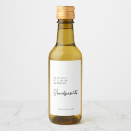 Eigen label voor grootouderwijn wijn etiket