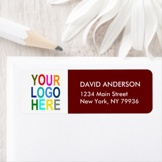 Eigen label voor het retouradres van het bedrijf (Insitu)
