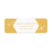 Eigen label voor honingbijen (Voorkant)