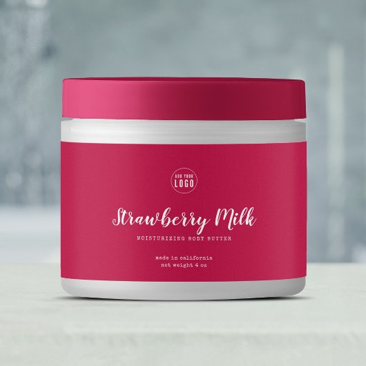 Eigen label voor kleurenscript en schrijfmachine waterfles etiket