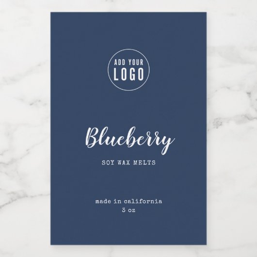 Eigen label voor kleurenscript en schrijfmachine wijn etiket (Enkel label)