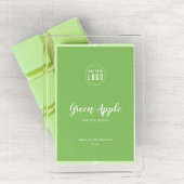 Eigen label voor kleurenscript en schrijfmachine wijn etiket