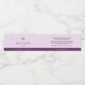 Eigen label voor kleurstoffen Contrastingrediënten Waterfles Etiket (Enkel label)