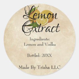 Eigen label voor limonenextractie