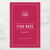 Eigen label voor Logo en lijnen toevoegen Wijn Etiket (Enkel label)