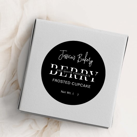 Eigen label voor minimalistische koekjesbakkerij