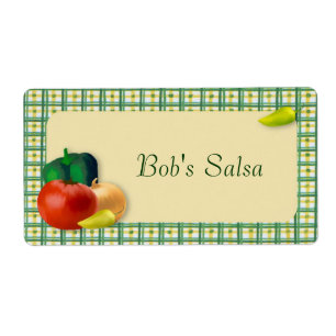 Eigen label voor salsa
