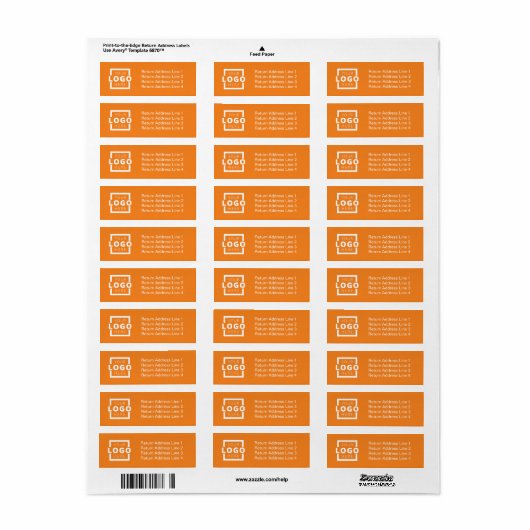 Eigen label voor speciale acties voor zakelijke Lo (Full Sheet)