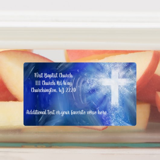 Eigen label voor teruggave van kerk (Aangebracht)