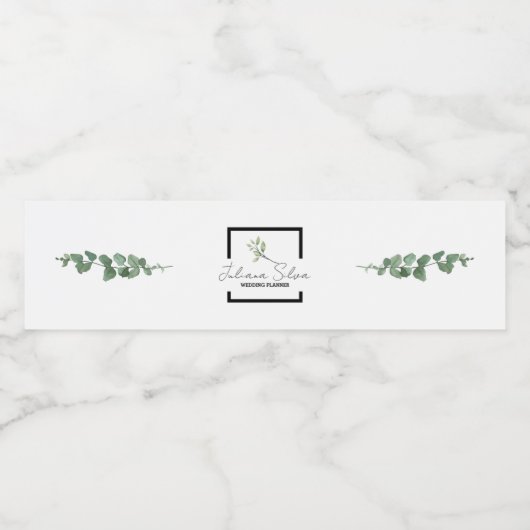 Eigen label Waterflesje Waterfles Etiket (Enkel label)