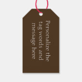 Eigen Labels of etiketten van honingbijen Cadeaulabel (Achterkant)