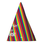 Eigen leuke, kleurrijke papieren petten op feestda feesthoedjes (Rechts)