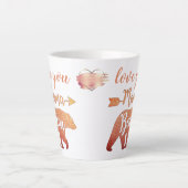 Eigen liefde U MAMA BEER Happy Moederdag Latte Mok (Voorkant)