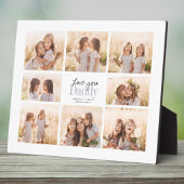 Eigen liefde voor vaders Dag Foto Collage Fotoplaat