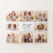 Eigen liefde voor vaders Dag Foto Collage Legpuzzel (Horizontaal)