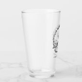 Eigen Logo Cute Bumblebee Honey Glas (Rechts)