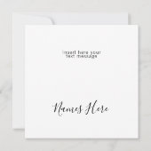 Eigen logo elegant vierkant (Achterkant)