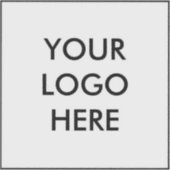 Eigen Logo flesjes Sticker (Voorkant)