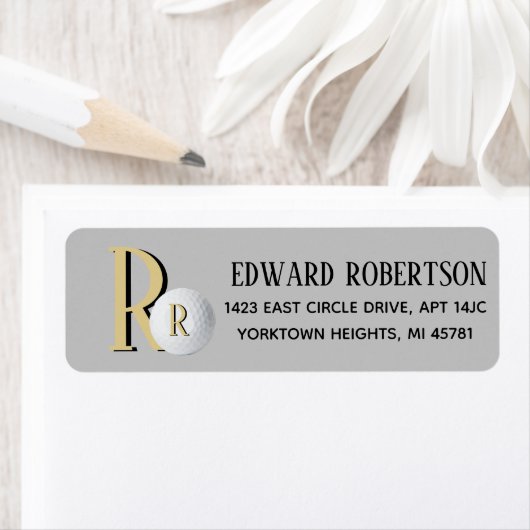 Eigen logo Golf Ball Return Label (Insitu)