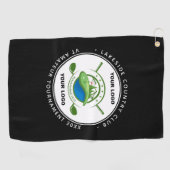 Eigen Logo Golf Club Swag Memorial Tournament Golfhanddoek (Horizontaal)