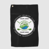 Eigen Logo Golf Club Swag Memorial Tournament Golfhanddoek (Voorkant)