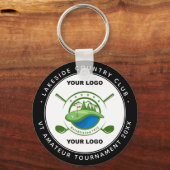 Eigen Logo Golf Club Swag Memorial Tournament Sleutelhanger (Voorkant)