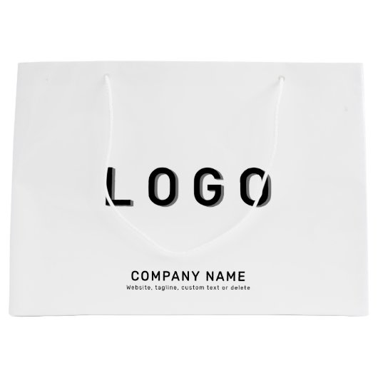 Eigen logo groot cadeauzakje (Voorkant)