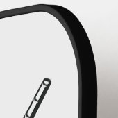 Eigen Logo Merk Pickleball Paddle (Links Detail)