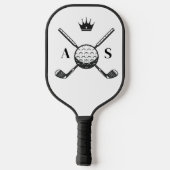 Eigen Logo Merk Pickleball Paddle (Achterkant)