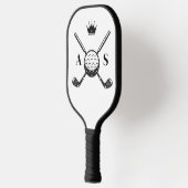 Eigen Logo Merk Pickleball Paddle (Links)