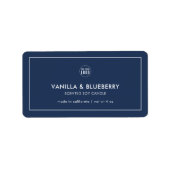 Eigen Logo met modern productlabel toevoegen Etiket (Voorkant)