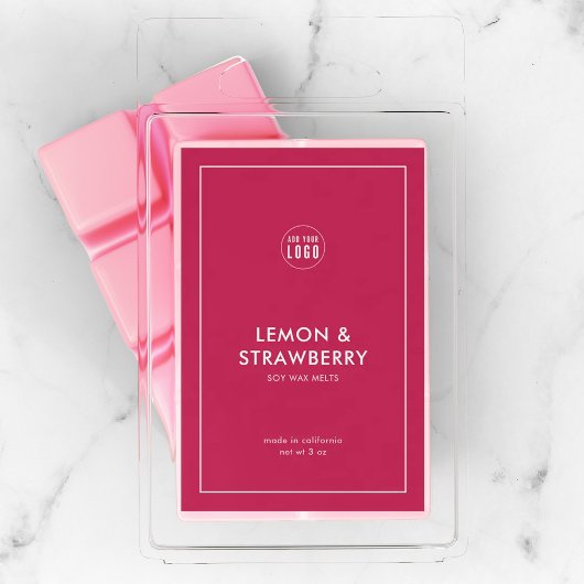 Eigen Logo met modern productlabel toevoegen Wijn Etiket