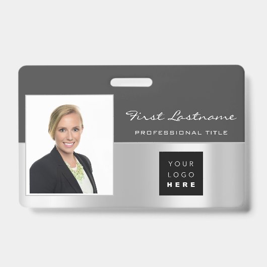 Eigen Logo naam werkbalk Badge (Voorzijde)