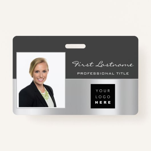 Eigen Logo naam werkbalk Badge (Voorkant)