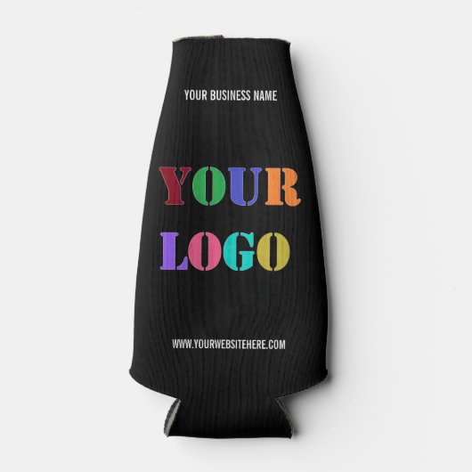 Eigen Logo of Fototekstflesje Kooler Uw kleur Flesjeskoeler (Voorkant)