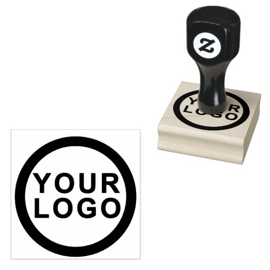 Eigen Logo Rubber Stempel (Gestempeld)