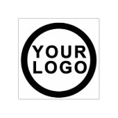 Eigen Logo Rubber Stempel (Afrduk)