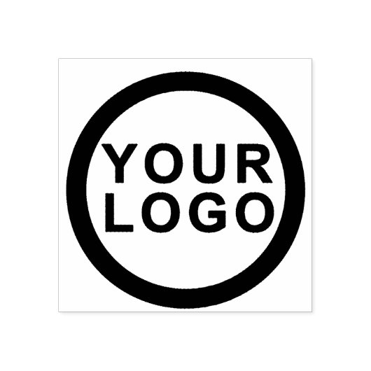 Eigen Logo Rubber Stempel (Afrduk)