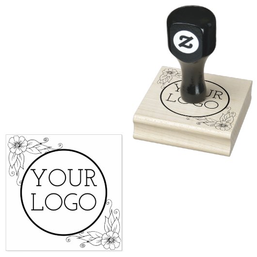 Eigen Logo Rubberstempel (Gestempeld)