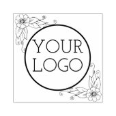 Eigen Logo Rubberstempel (Afrduk)